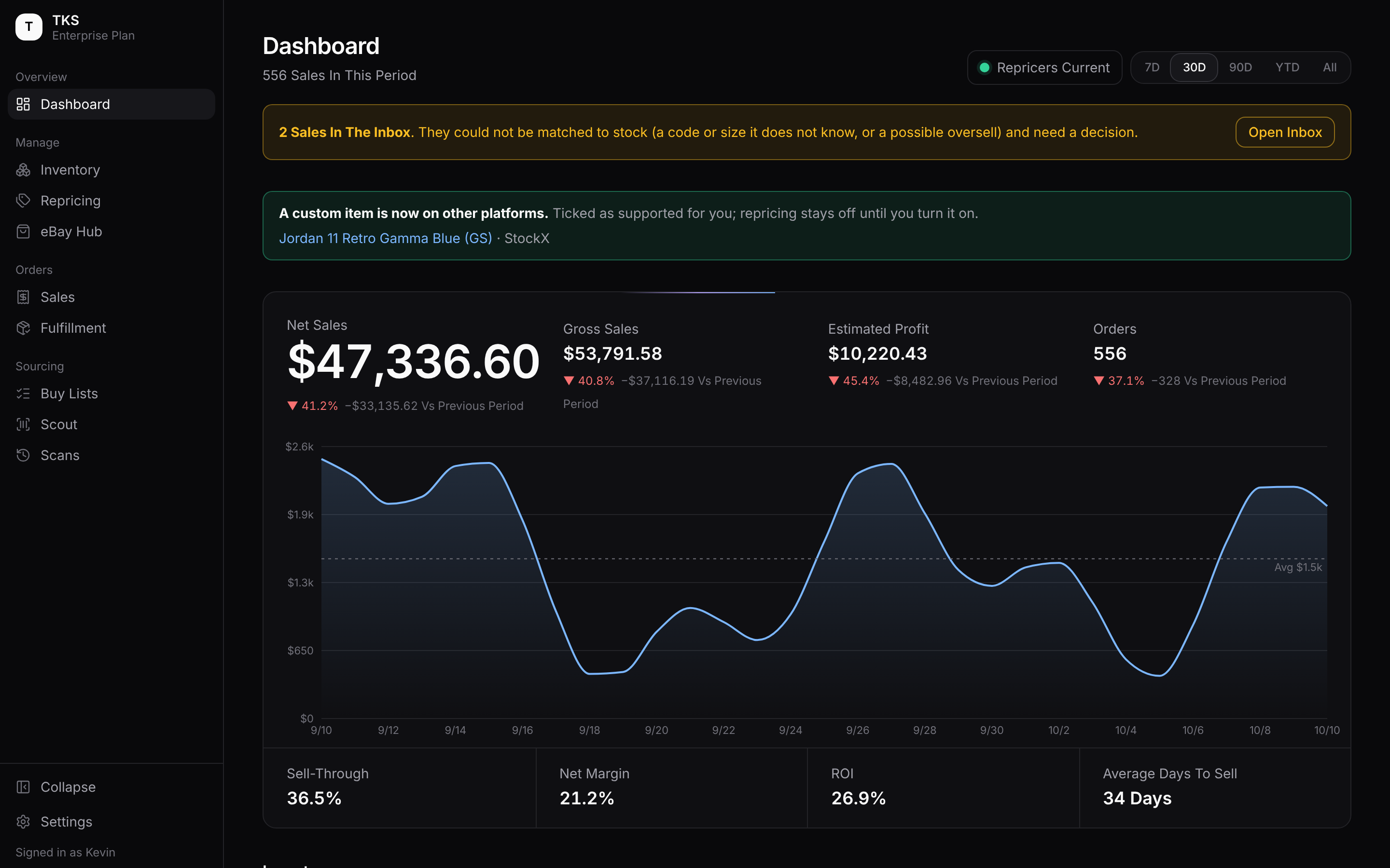 The Dashboard